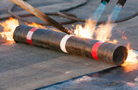 Bank flat roof sealing